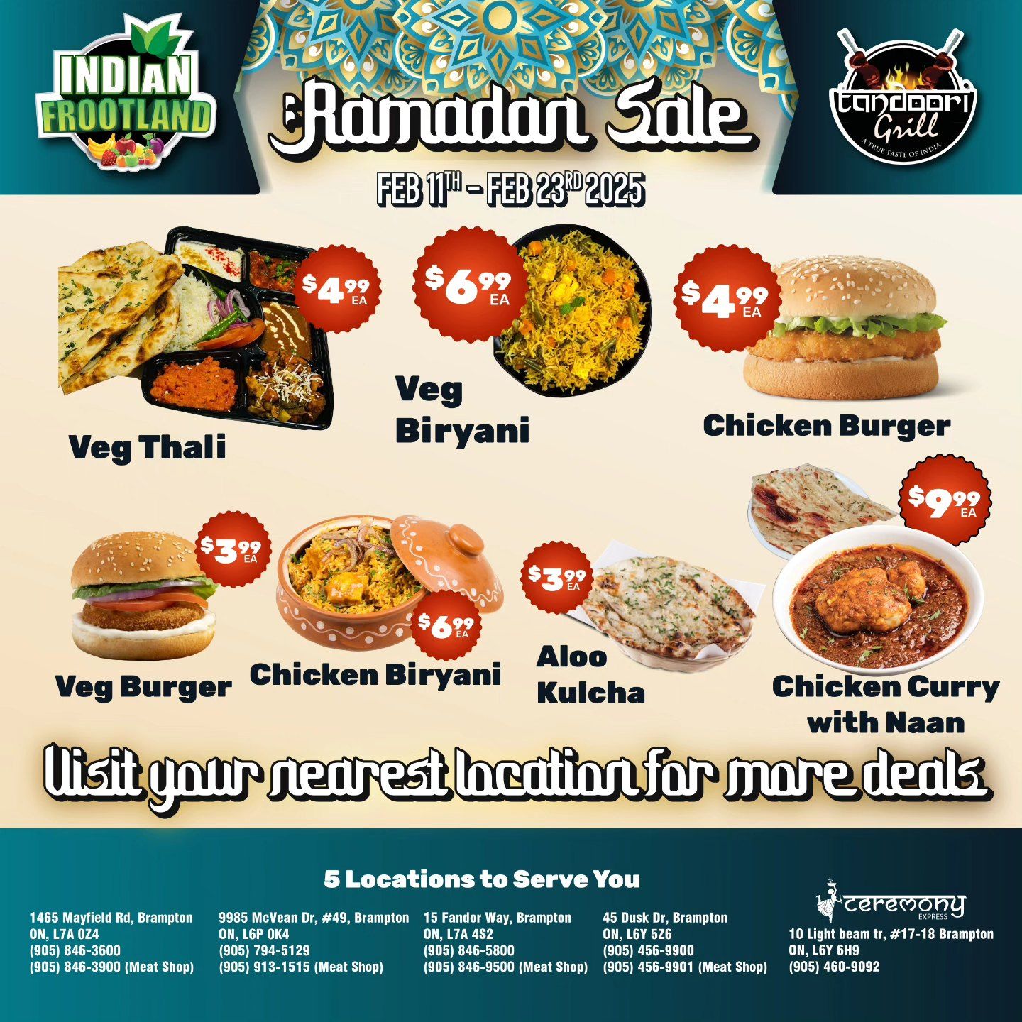 Indian Frootland Flyer February 11 to 23