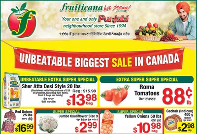 Fruiticana (Greater Vancouver) Flyer February 13 to 19 Fruiticana (Greater Vancouver) Flyer February 13 to 19
