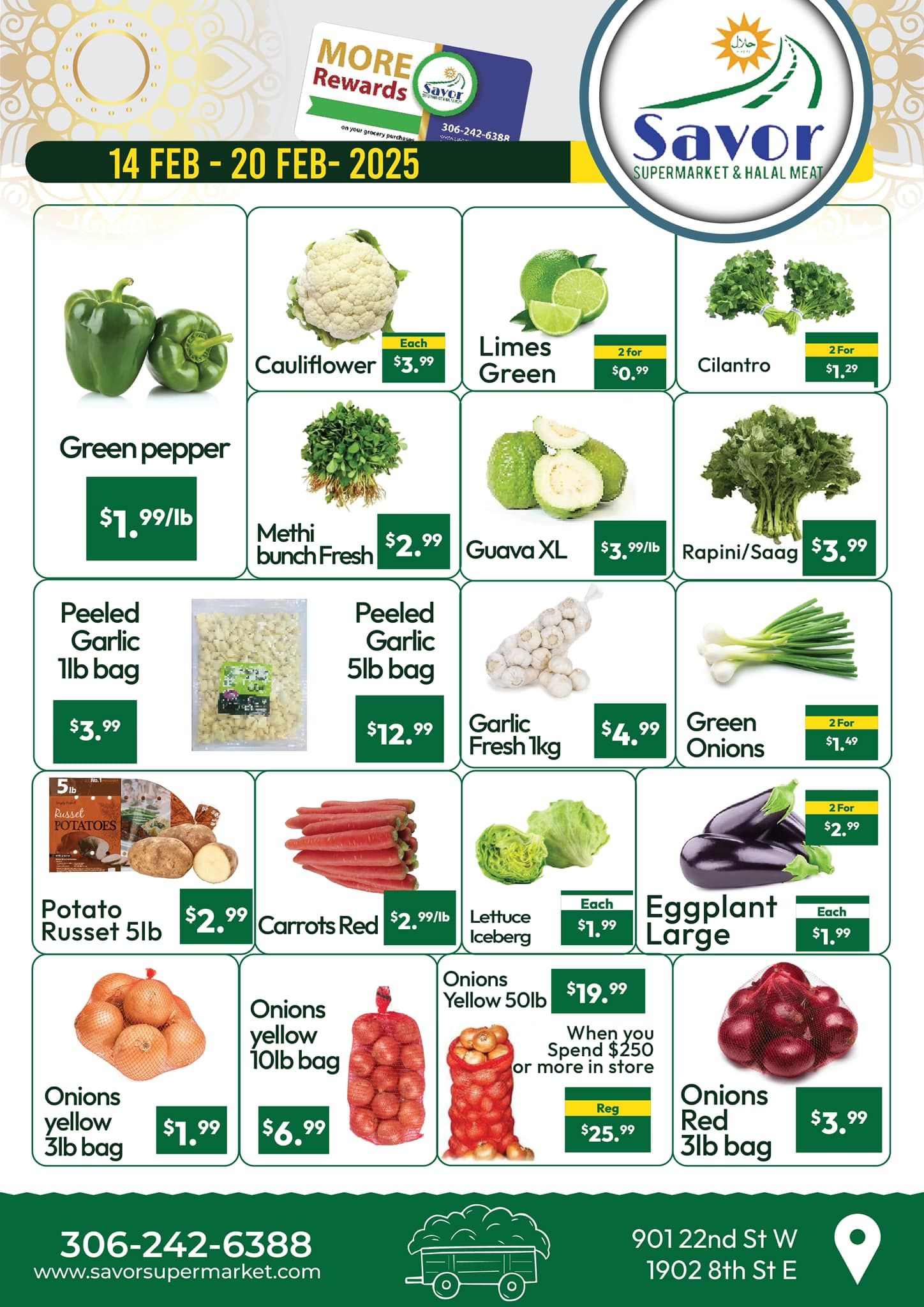 Savor Supermarket Flyer February 14 to 20