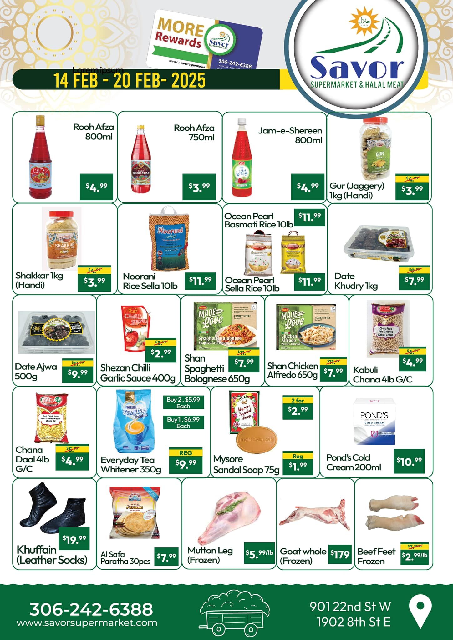 Savor Supermarket Flyer February 14 to 20