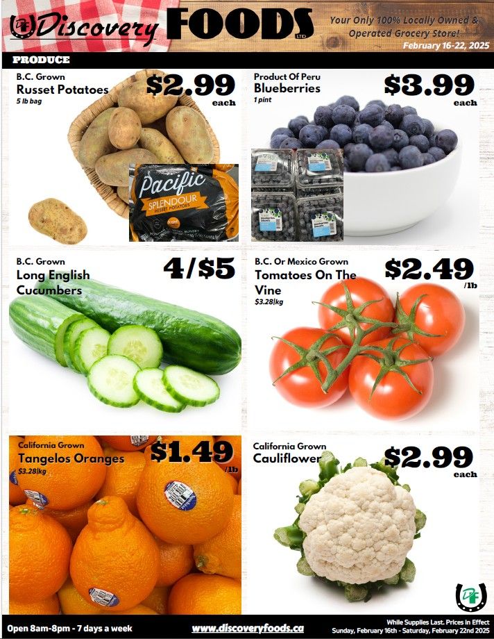 Discovery Foods Flyer February 16 to 22