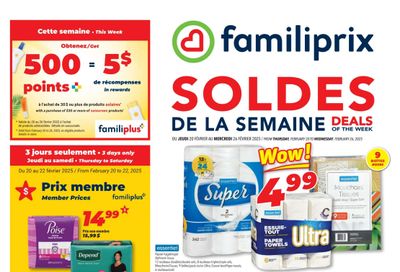 Familiprix Flyer February 20 to 26
