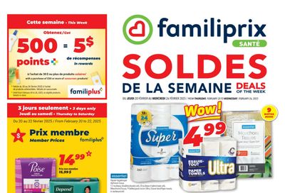 Familiprix Sante Flyer February 20 to 26