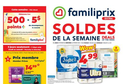 Familiprix Extra Flyer February 20 to 26