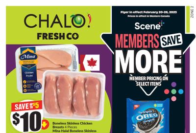 Chalo! FreshCo (West) Flyer February 20 to 26