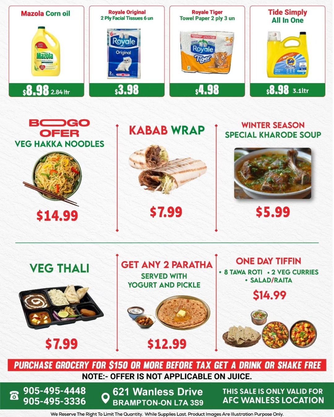 Asian Food Centre (Wanless Dr.) Flyer February 20 to 26