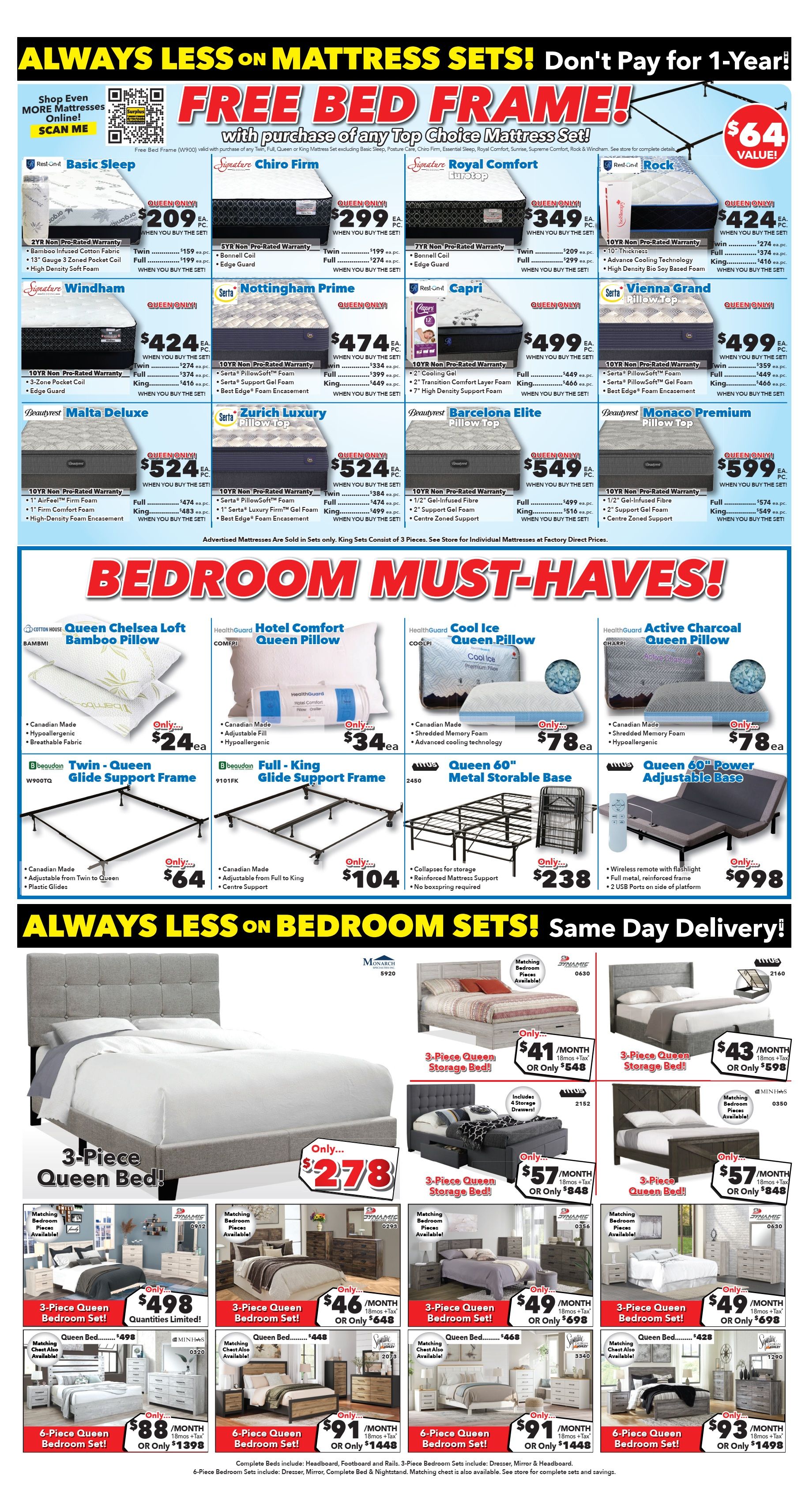 Surplus Furniture & Mattress Warehouse (Sydney) Flyer February 24 to March 2