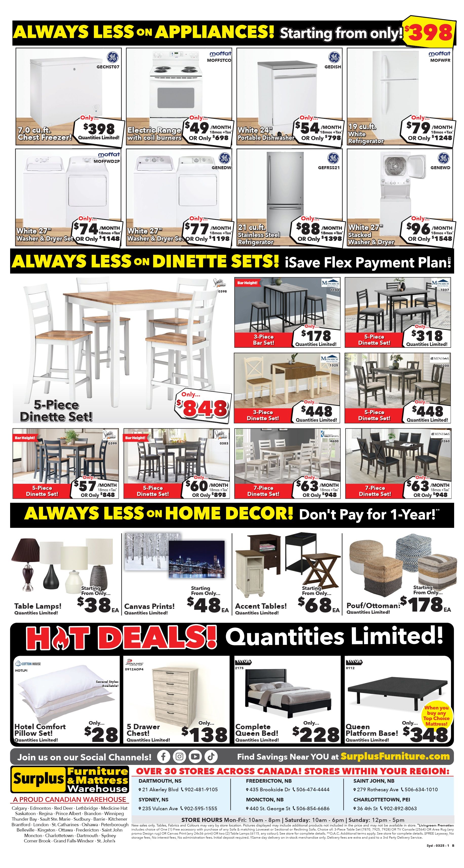 Surplus Furniture & Mattress Warehouse (Sydney) Flyer February 24 to March 2