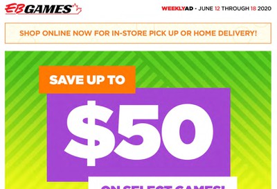 EB Games Flyer June 12 to 18