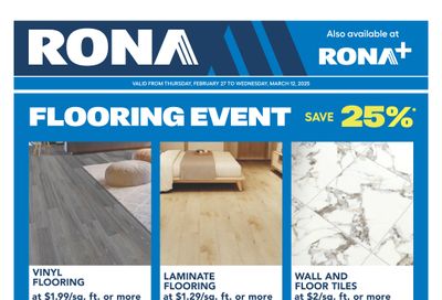 Rona & Rona+ (ON) Flyer February 27 to March 12