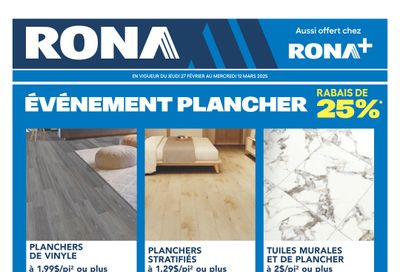 Rona & Rona+ (QC) Flyer February 27 to March 12