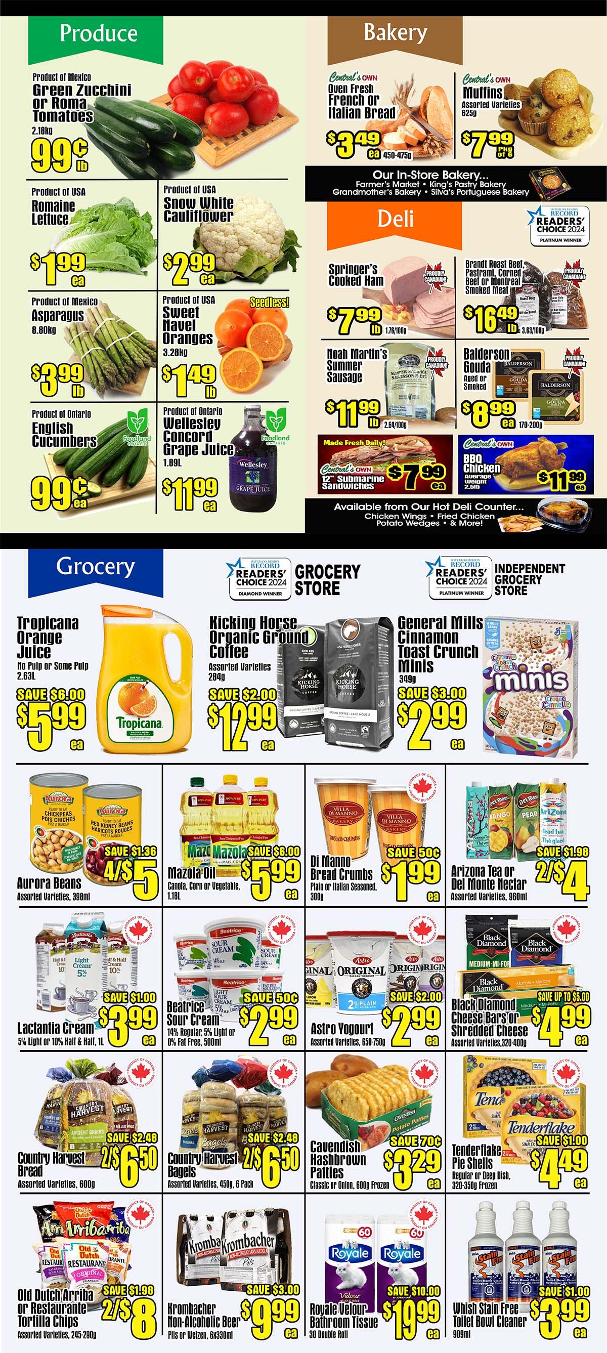Central Fresh Market Flyer February 27 to March 6