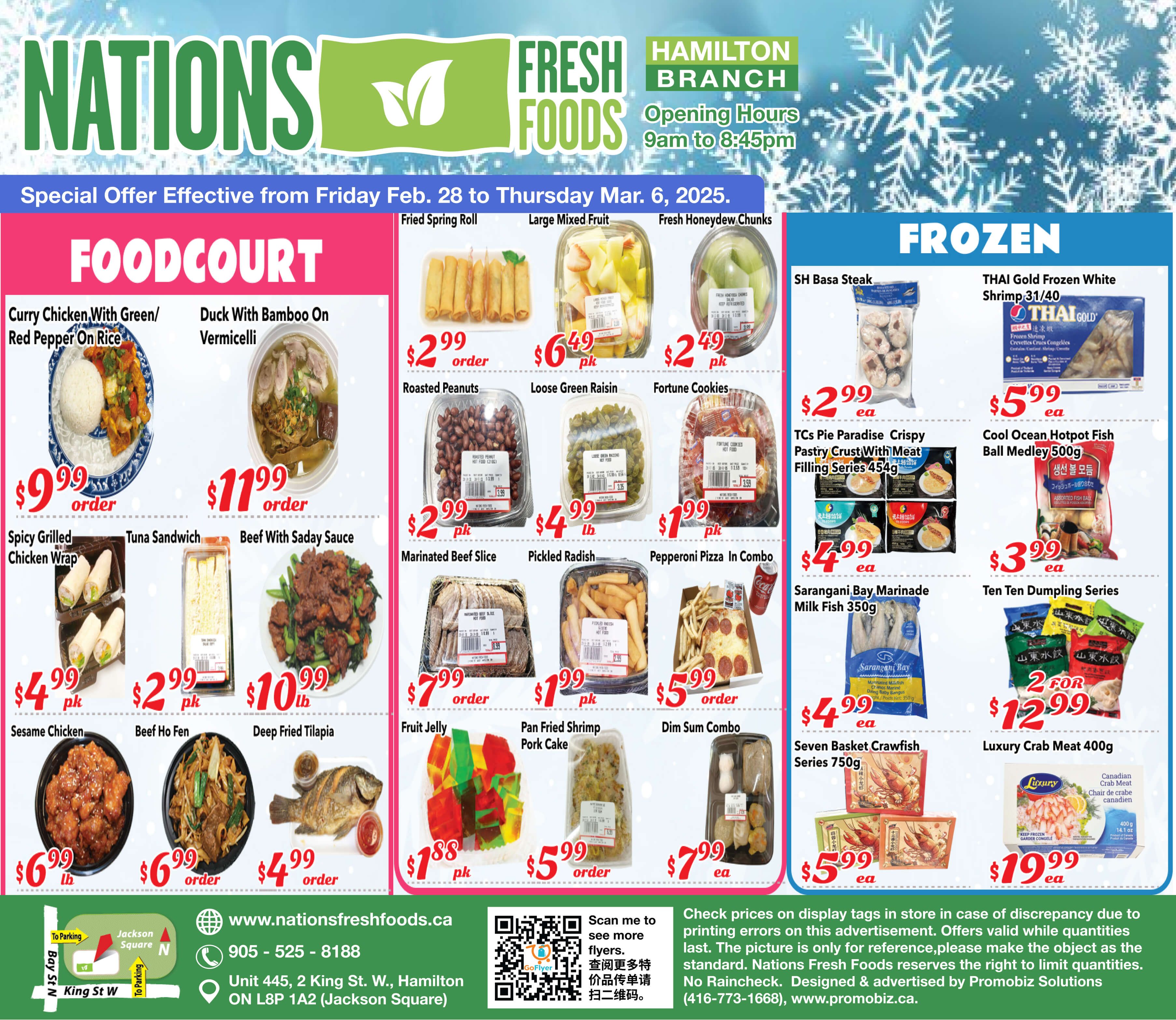 Nations Fresh Foods (Hamilton) Flyer February 28 to March 6