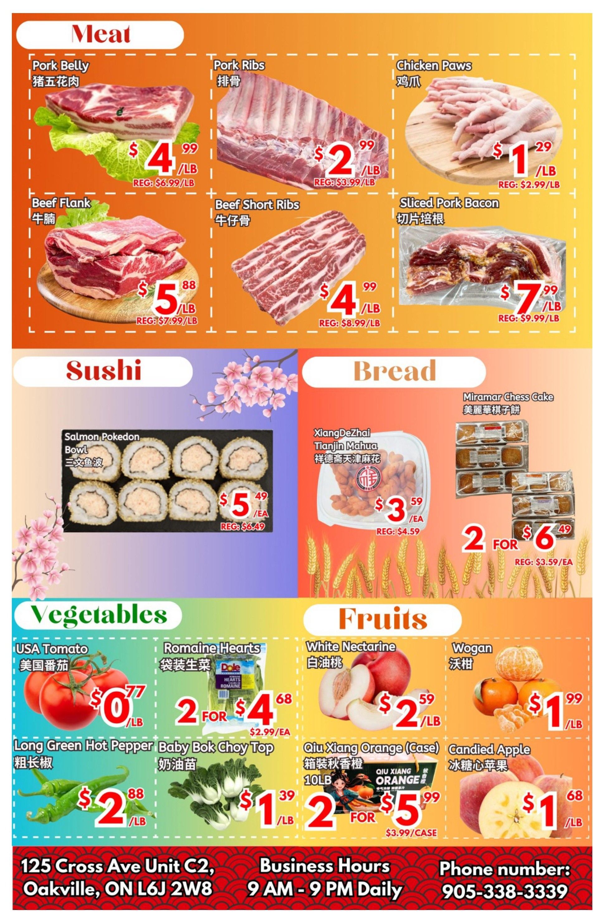 United Supermarket (Oakville) Flyer February 28 to March 6