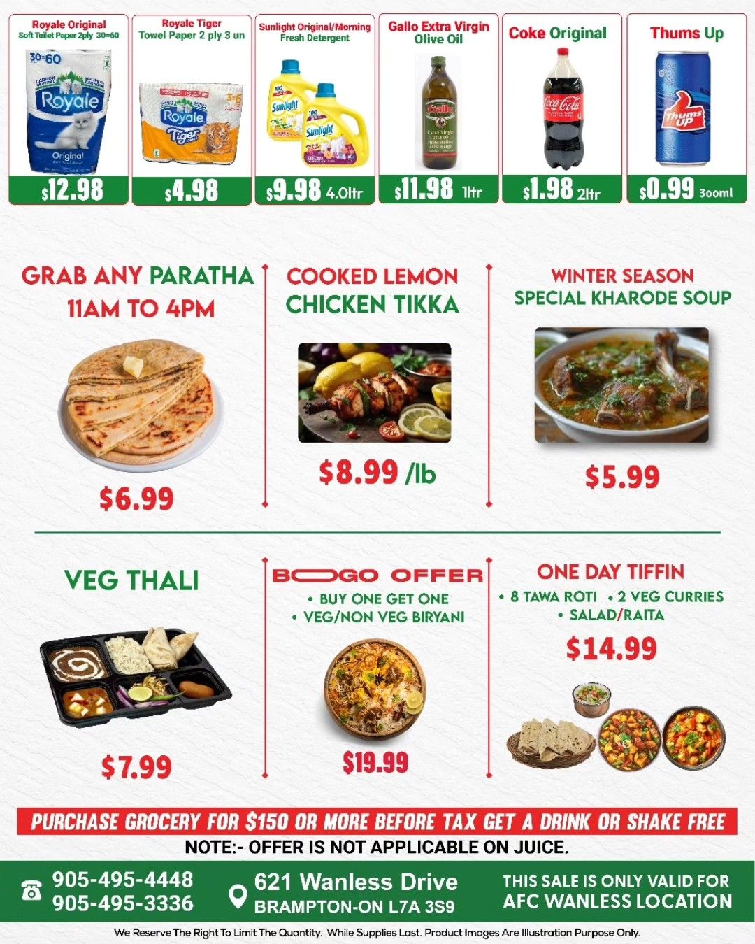 Asian Food Centre (Wanless Dr.) Flyer March 6 to 12
