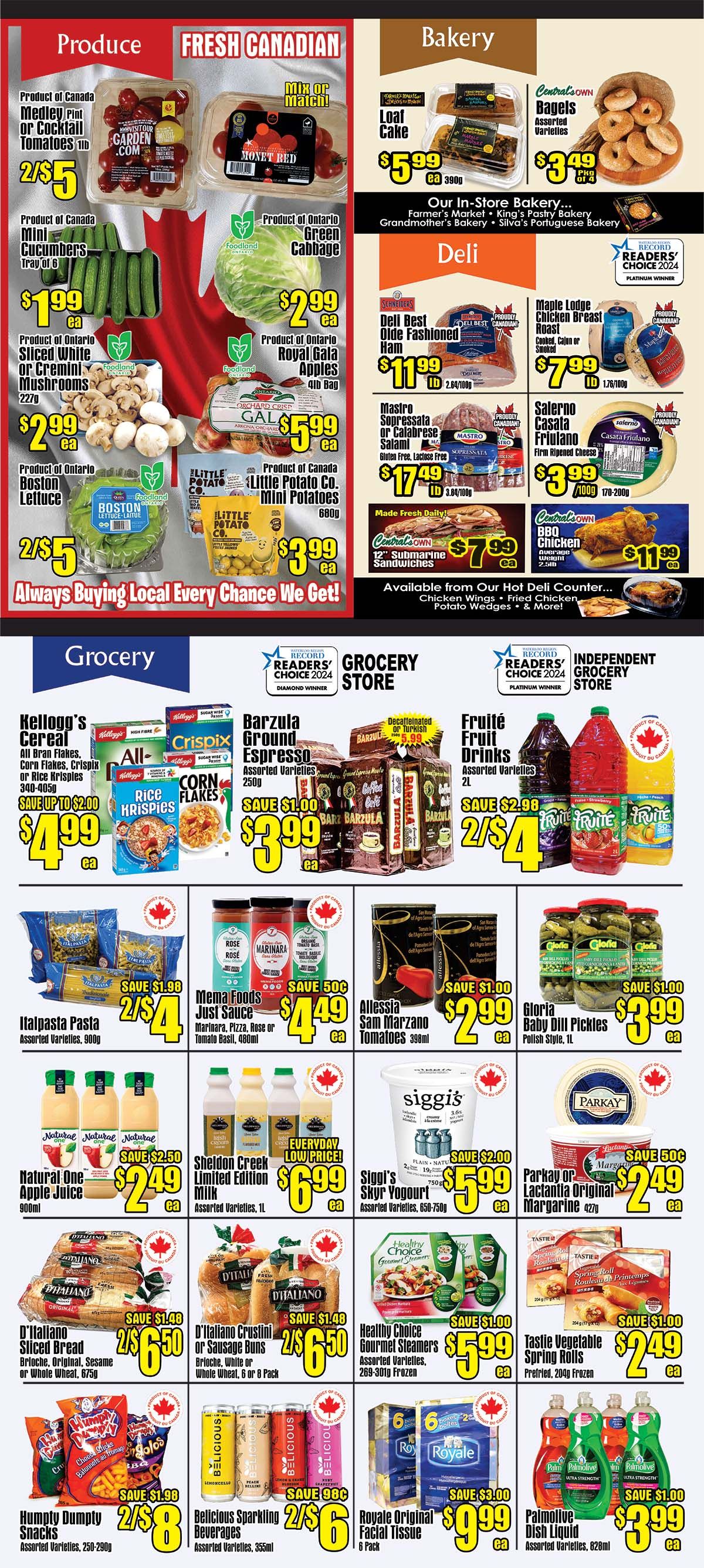 Central Fresh Market Flyer March 6 to 13
