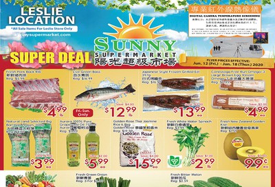 Sunny Supermarket (Leslie) Flyer June 12 to 18
