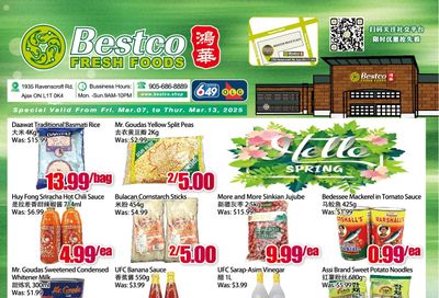 BestCo Food Mart (Ajax) Flyer March 7 to 13