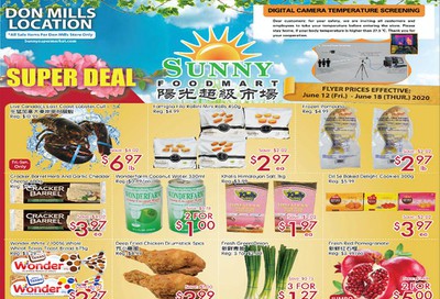 Sunny Foodmart (Don Mills) Flyer June 12 to 18