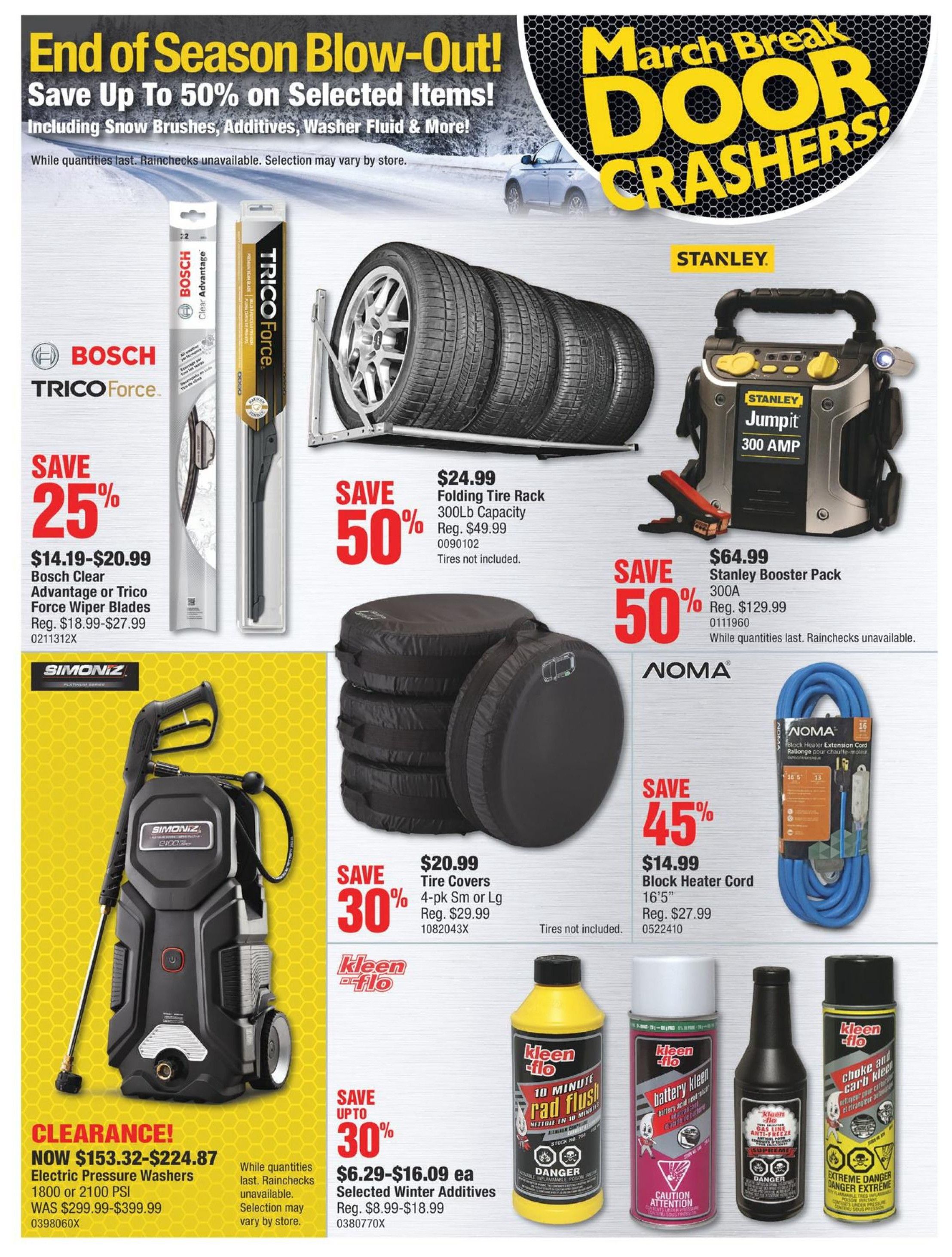 PartSource Flyer March 7 to 16