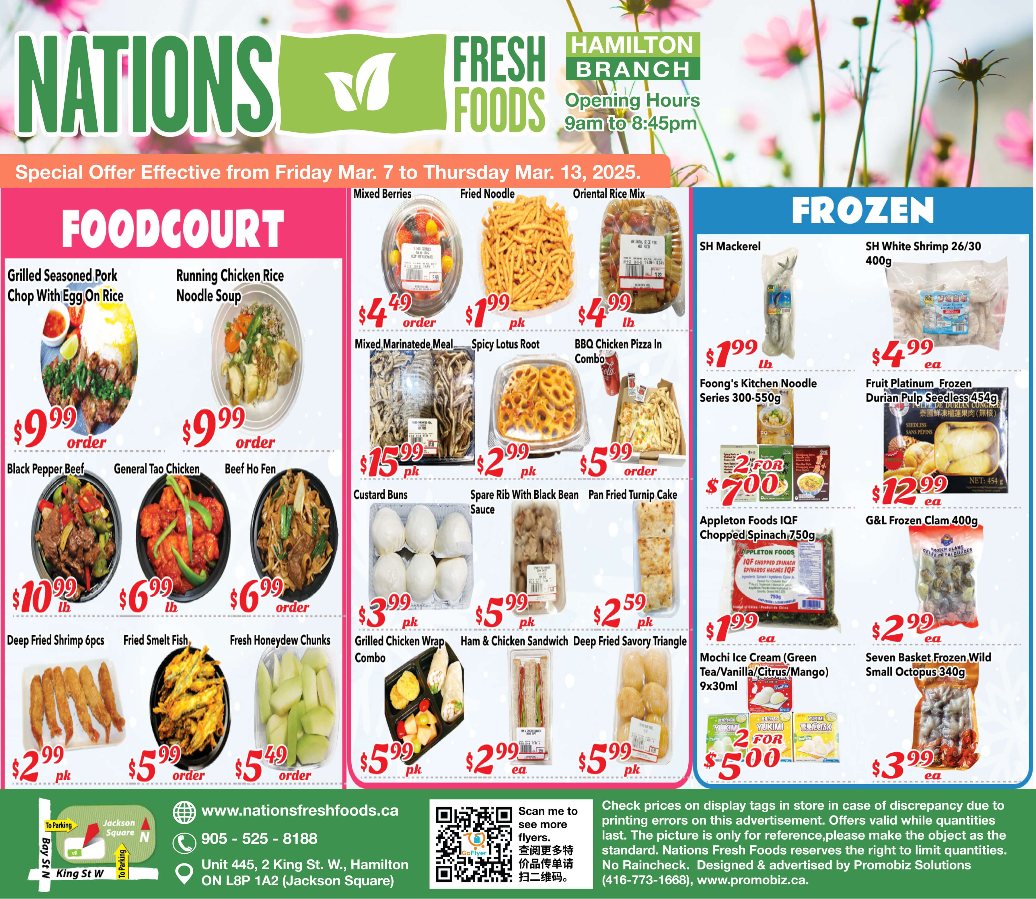 Nations Fresh Foods (Hamilton) Flyer March 7 to 13