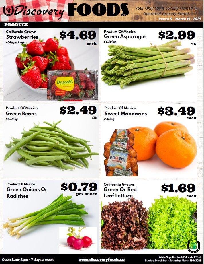 Discovery Foods Flyer March 9 to 15