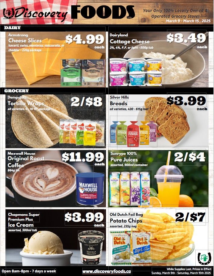 Discovery Foods Flyer March 9 to 15