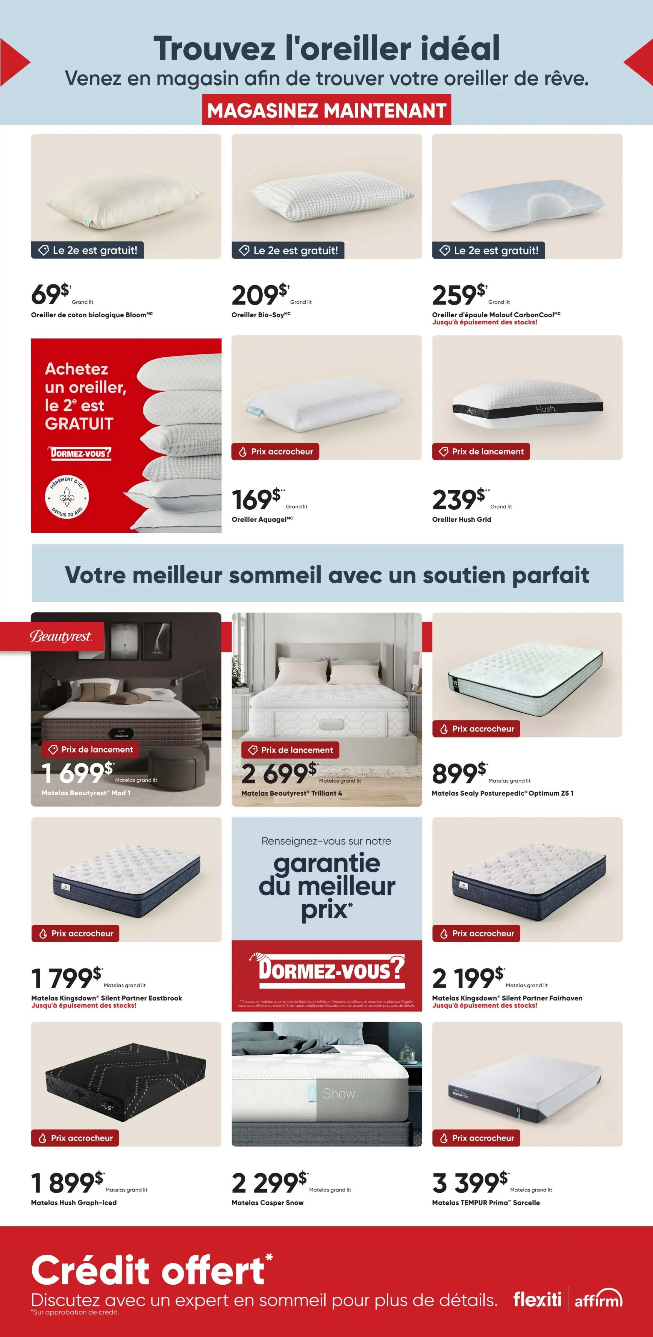 Dormez-vous Flyer March 10 to 18