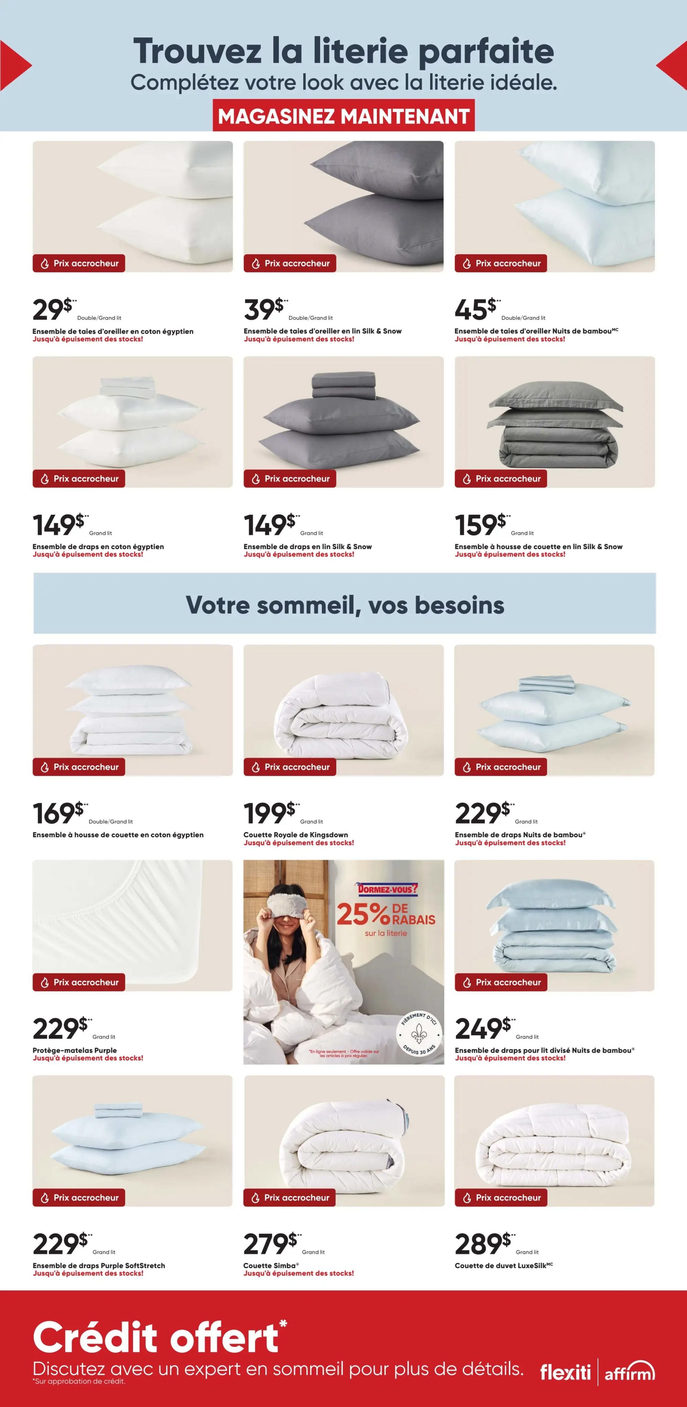 Dormez-vous Flyer March 10 to 18