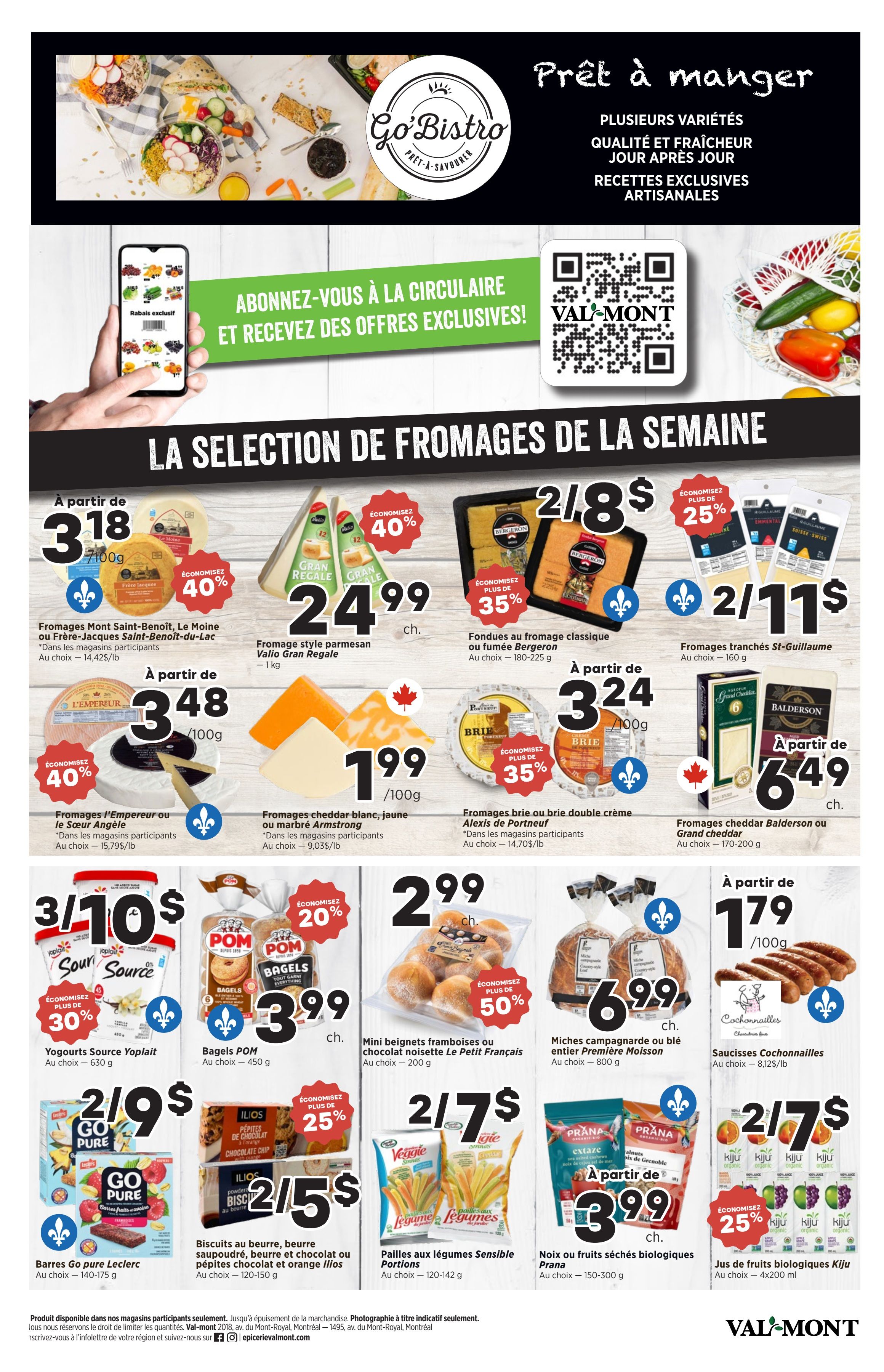 Val-Mont Flyer March 13 to 19