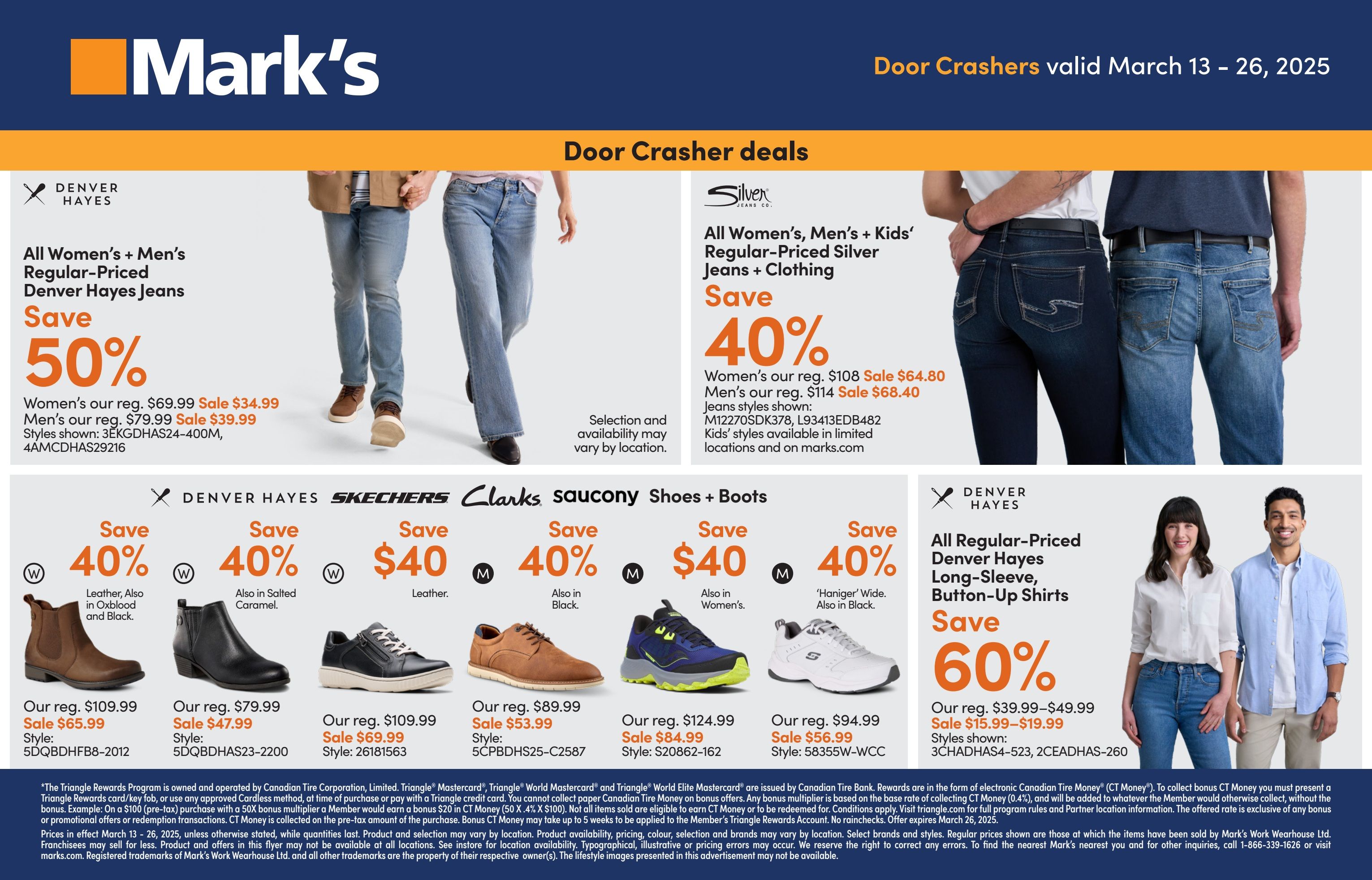 Mark's Flyer March 13 to 26