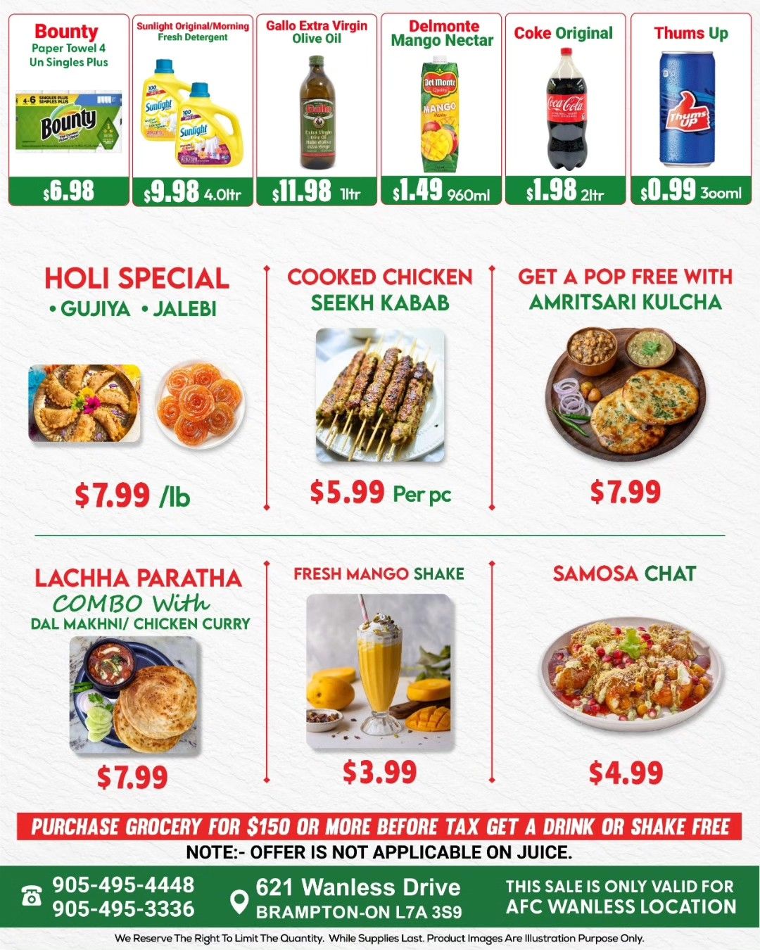Asian Food Centre (Wanless Dr.) Flyer March 13 to 19