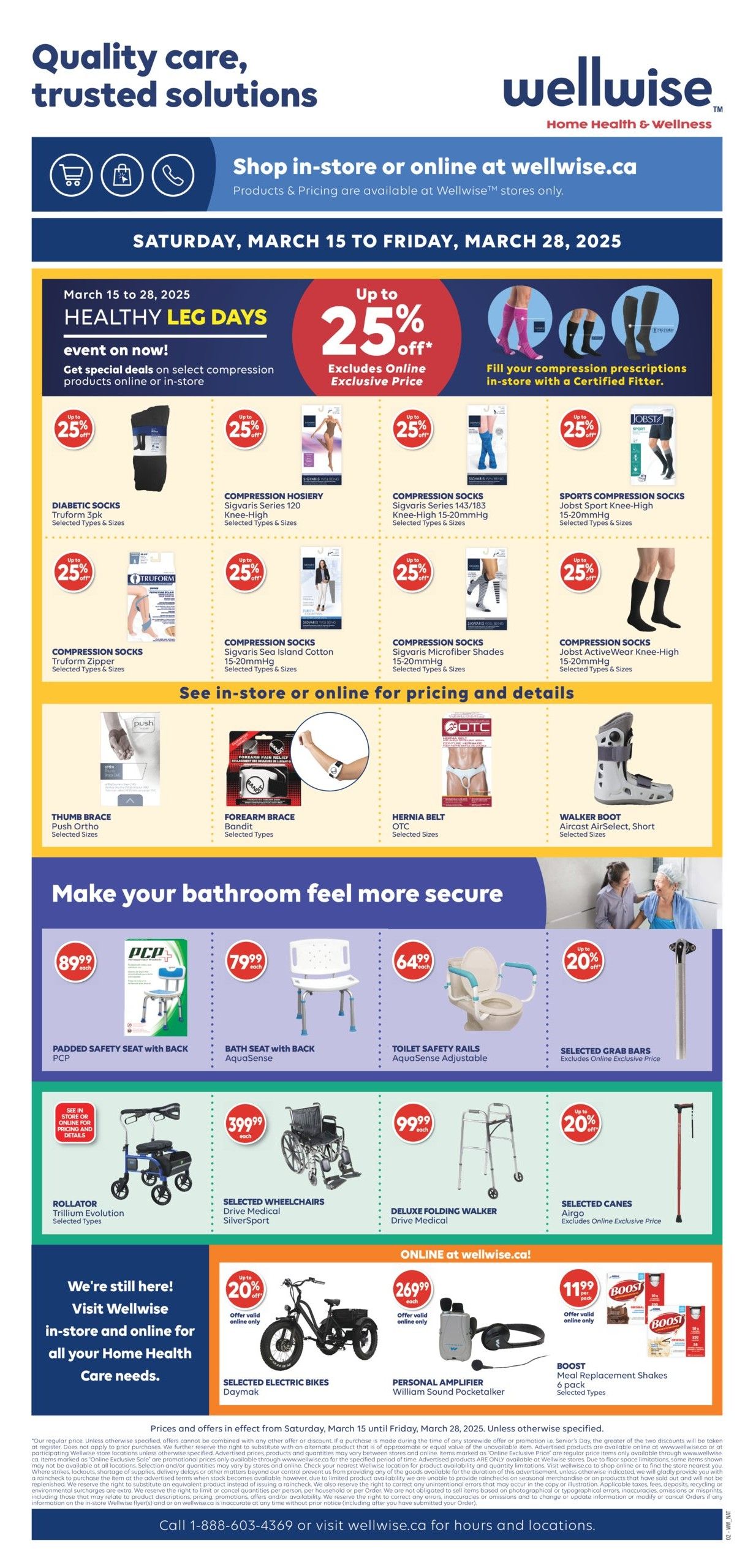 Wellwise By Shoppers Flyer March 15 to 21