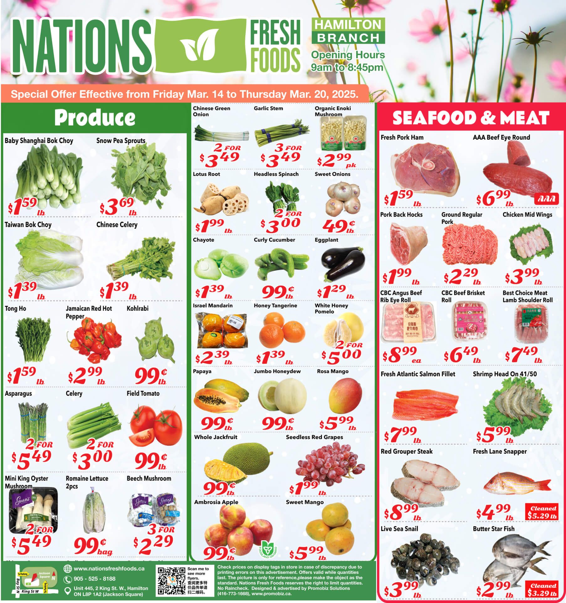 Nations Fresh Foods (Hamilton) Flyer March 14 to 20