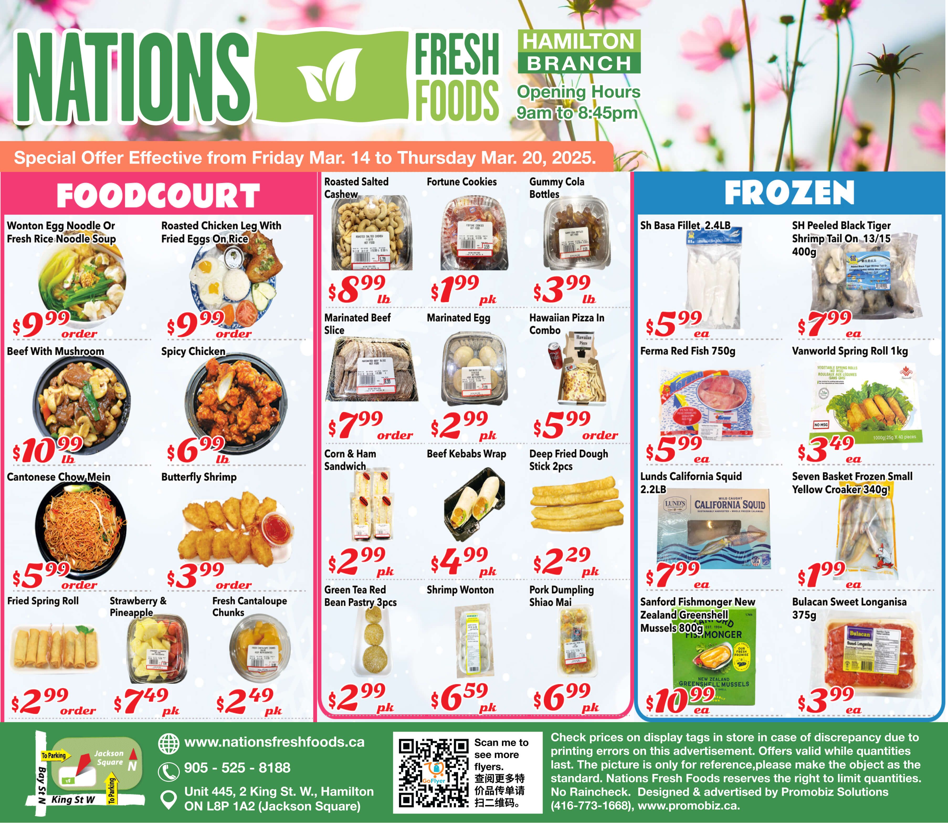 Nations Fresh Foods (Hamilton) Flyer March 14 to 20