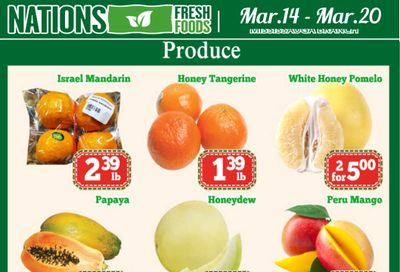 Nations Fresh Foods (Mississauga) Flyer March 14 to 20