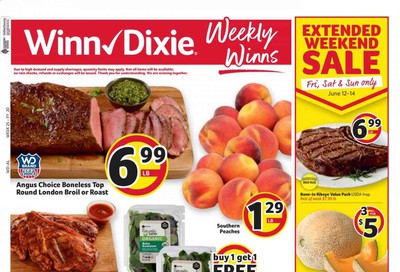 Winn Dixie Weekly Ad & Flyer June 10 to 16