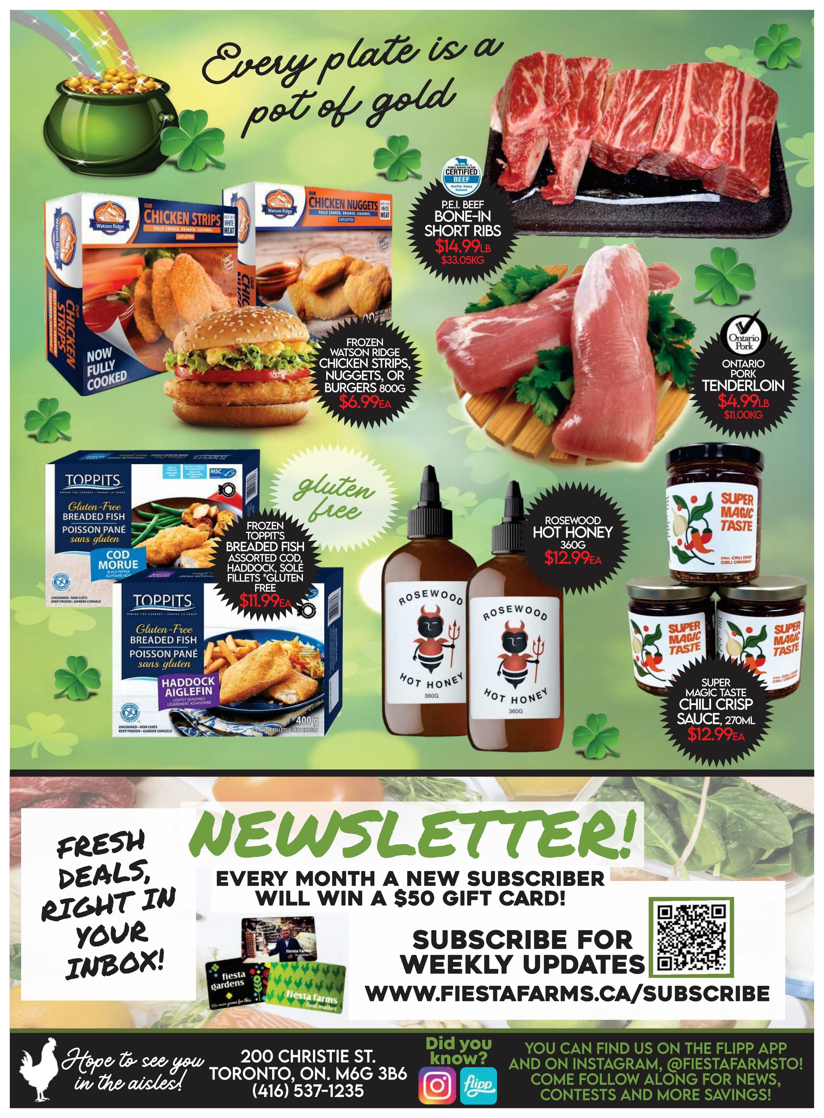 Fiesta Farms Flyer March 14 to 20