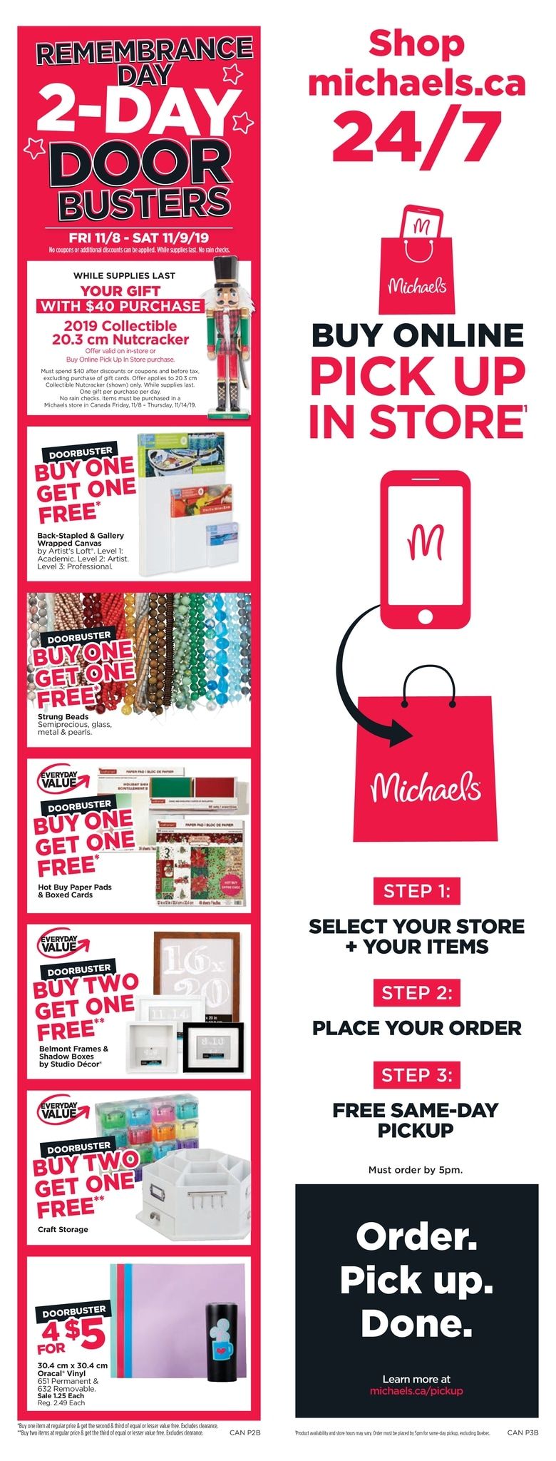 Michael's Flyer November 8 to 14