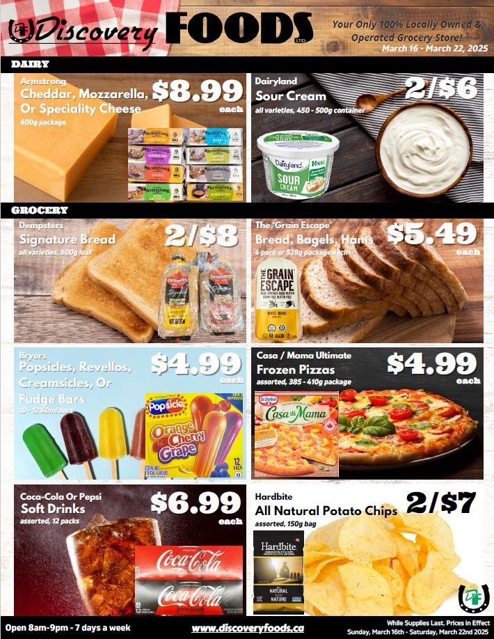 Discovery Foods Flyer March 16 to 22