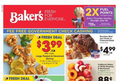 Baker's Weekly Ad & Flyer June 10 to 16