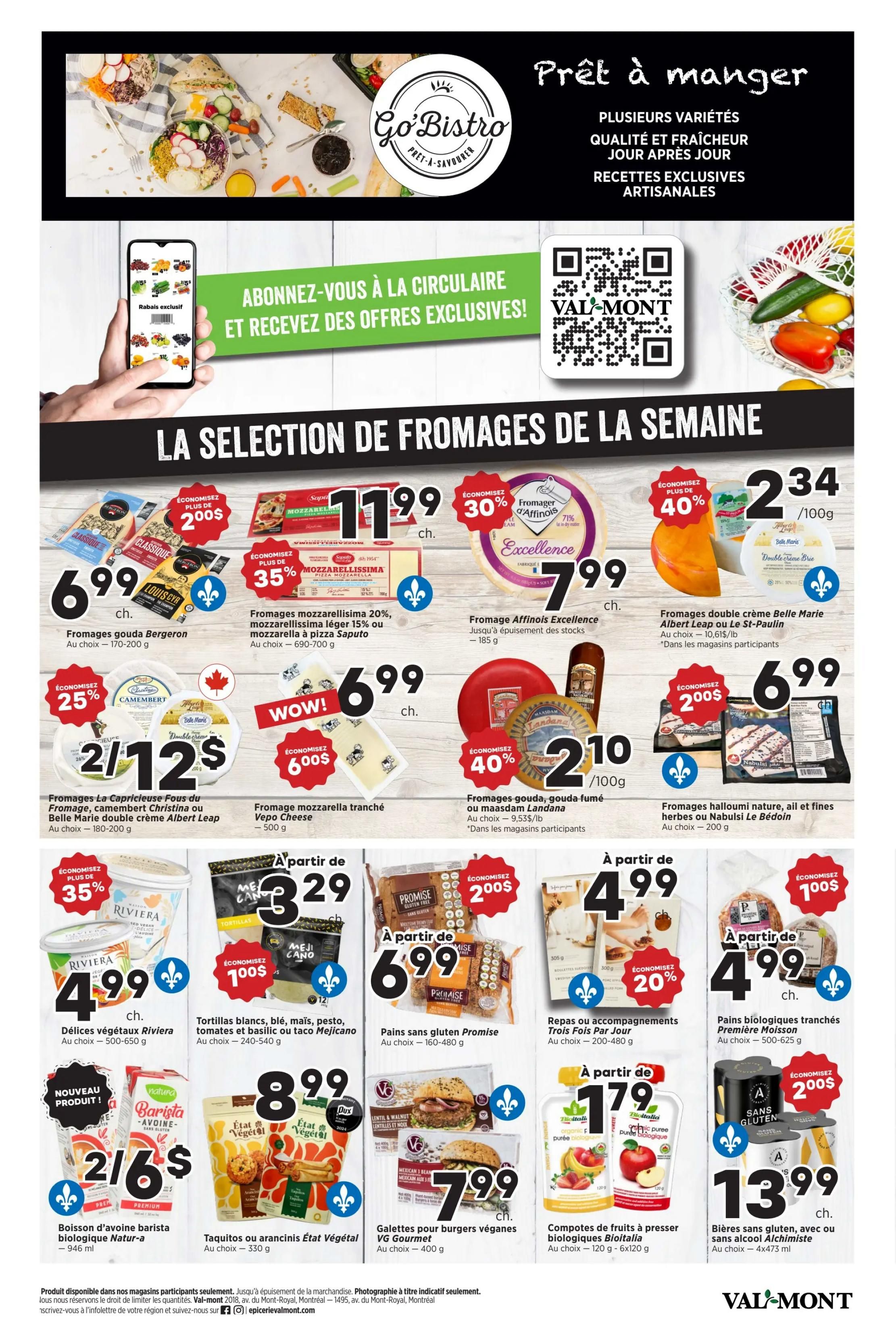 Val-Mont Flyer March 20 to 26