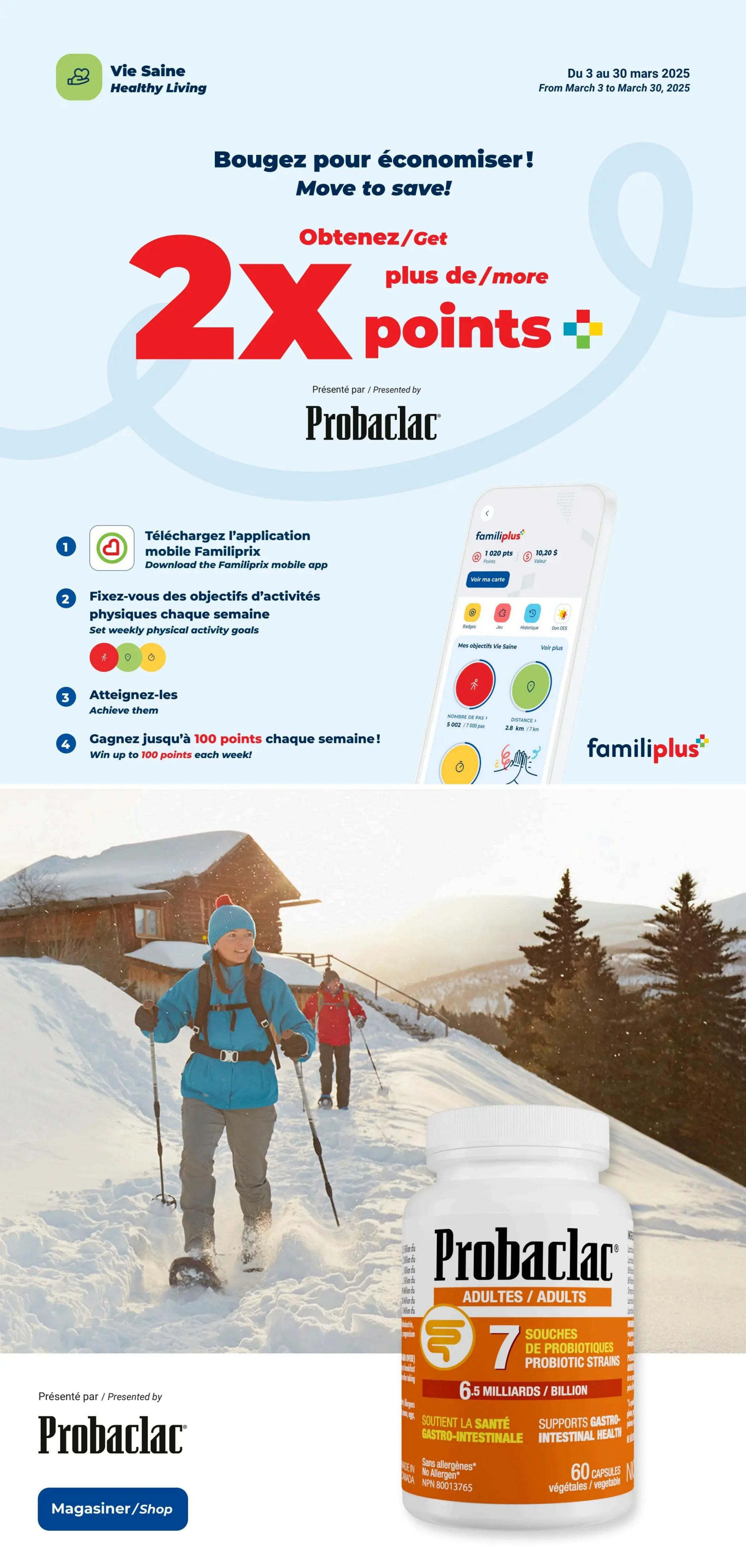 Familiprix Clinique Flyer March 20 to 26