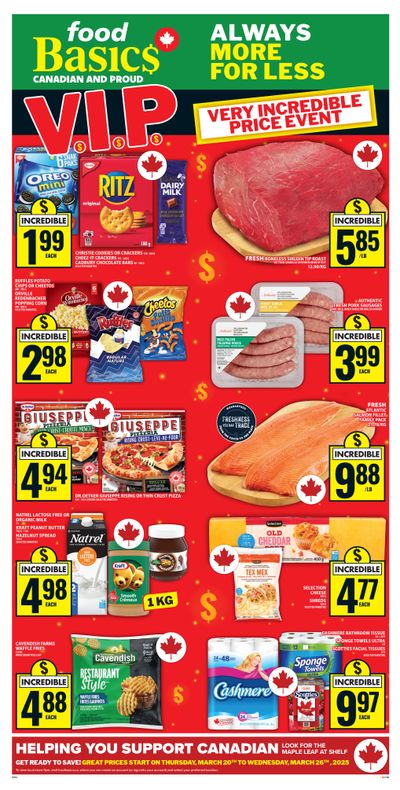 Food Basics Flyer March 20 to 26