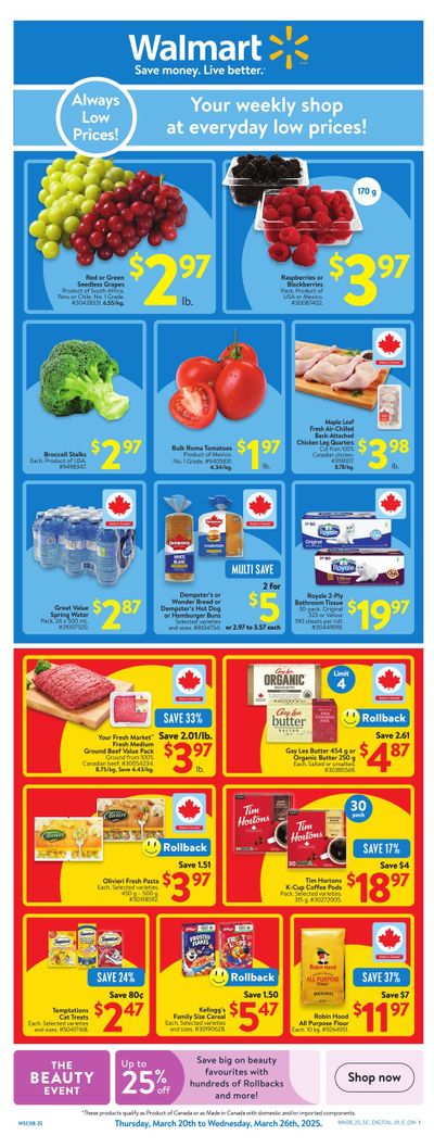 Walmart (ON) Flyer March 20 to 26