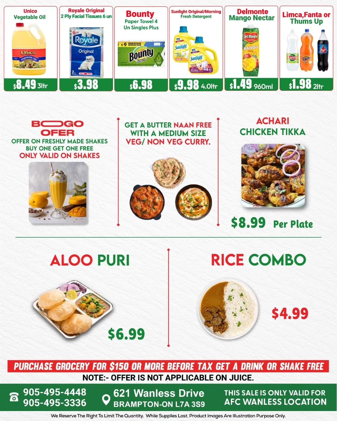 Asian Food Centre (Wanless Dr.) Flyer March 20 to 26