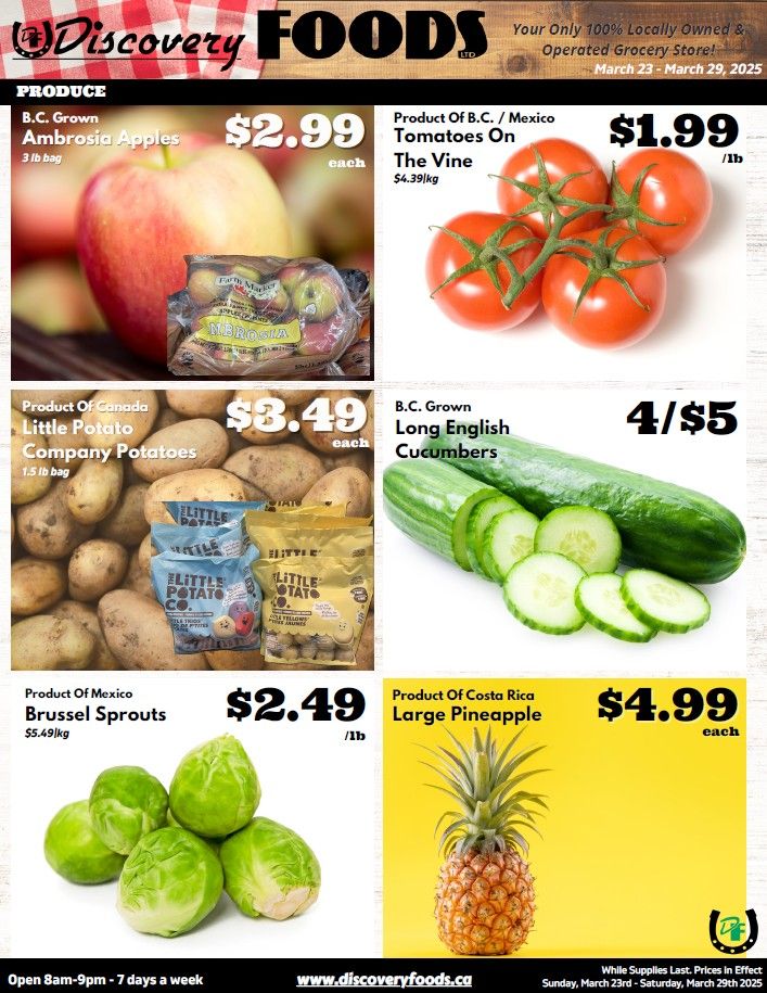 Discovery Foods Flyer March 23 to 29
