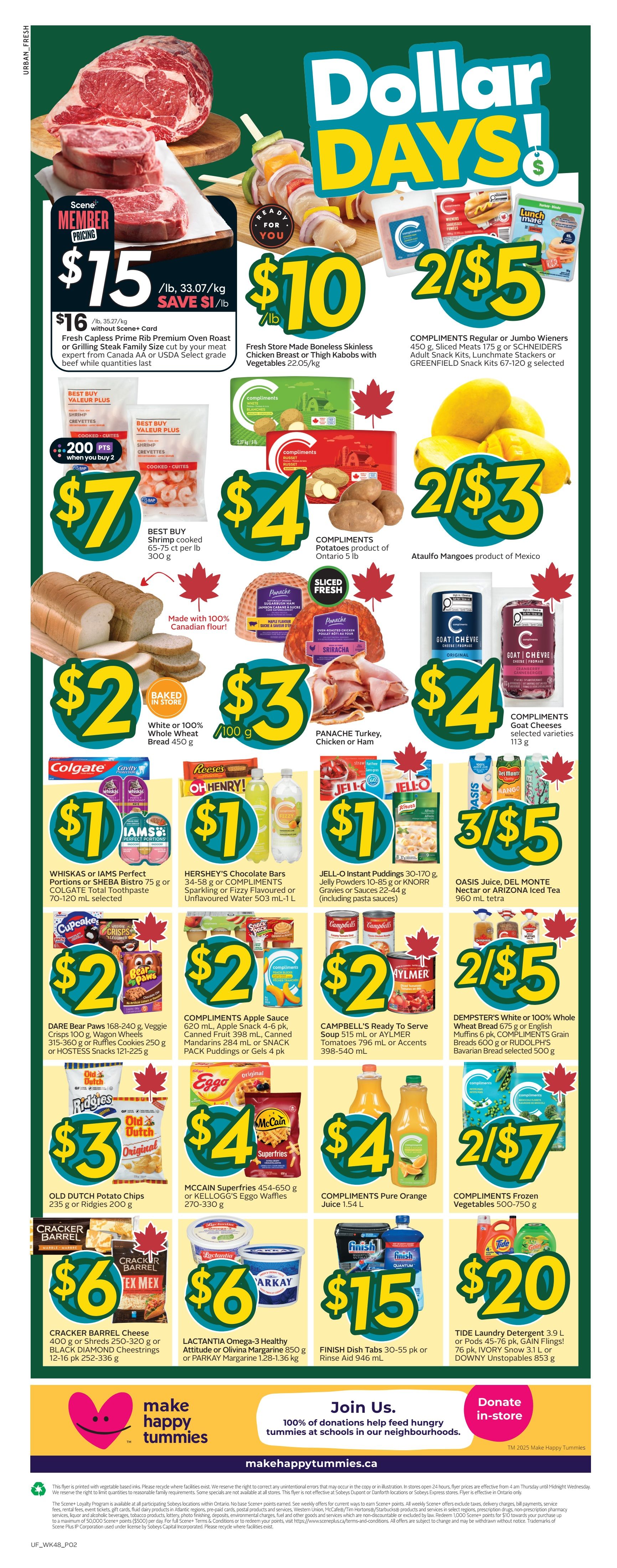 Sobeys Urban Fresh Flyer March 27 to April 2