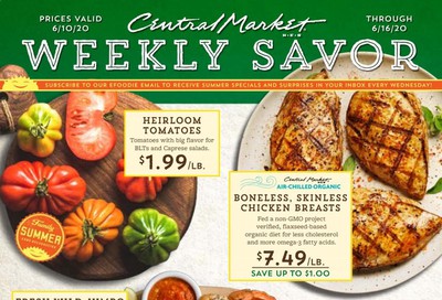 Central Market Weekly Ad & Flyer June 10 to 16