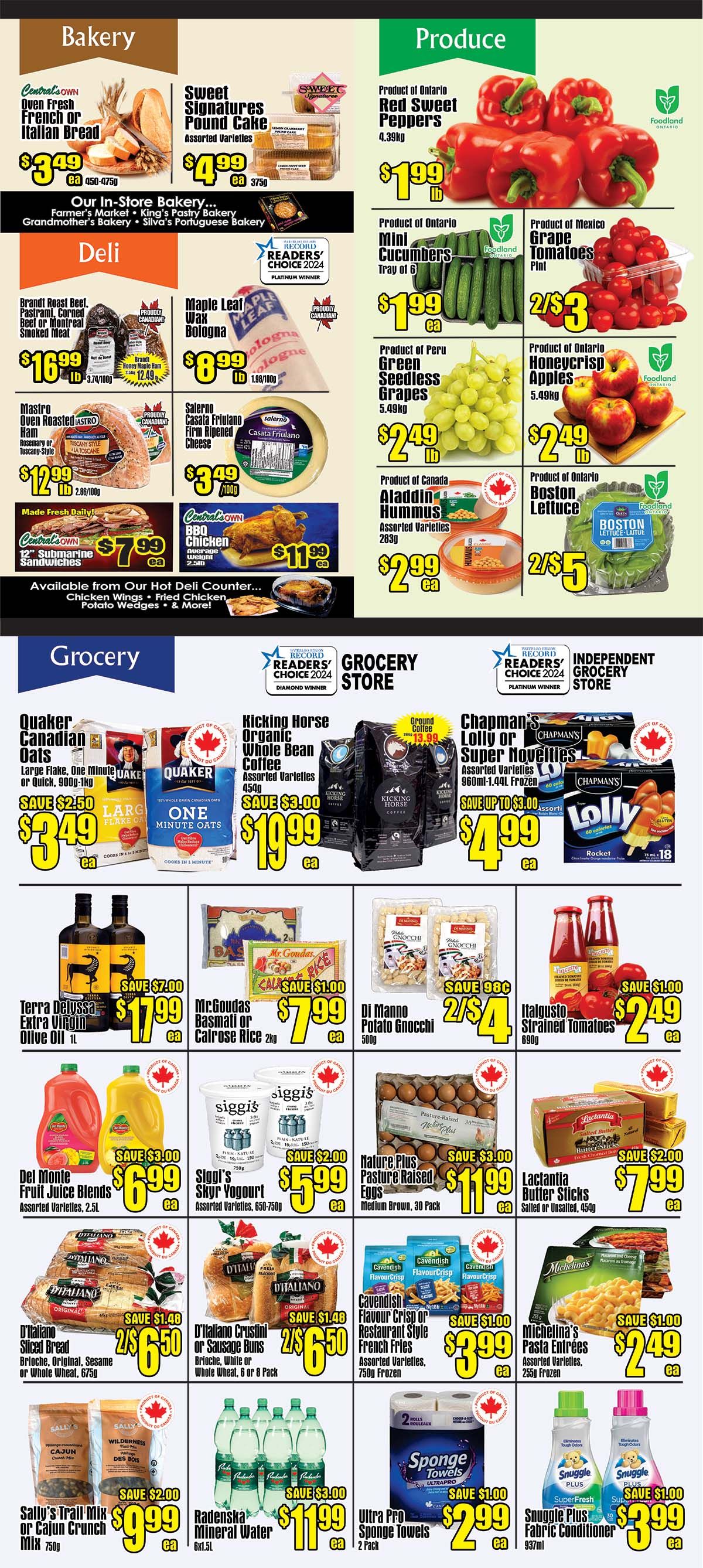 Central Fresh Market Flyer March 27 to April 3